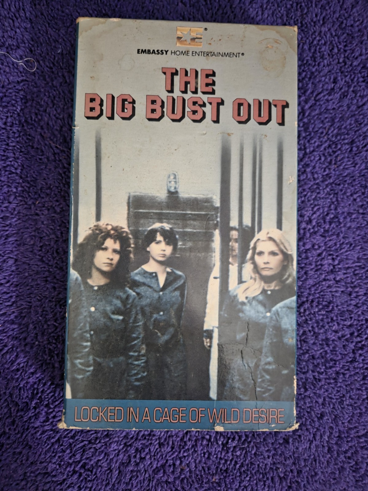 Embassy Home Entertainment VHS The Big Bust Out (1973) R Full Screen NTSC