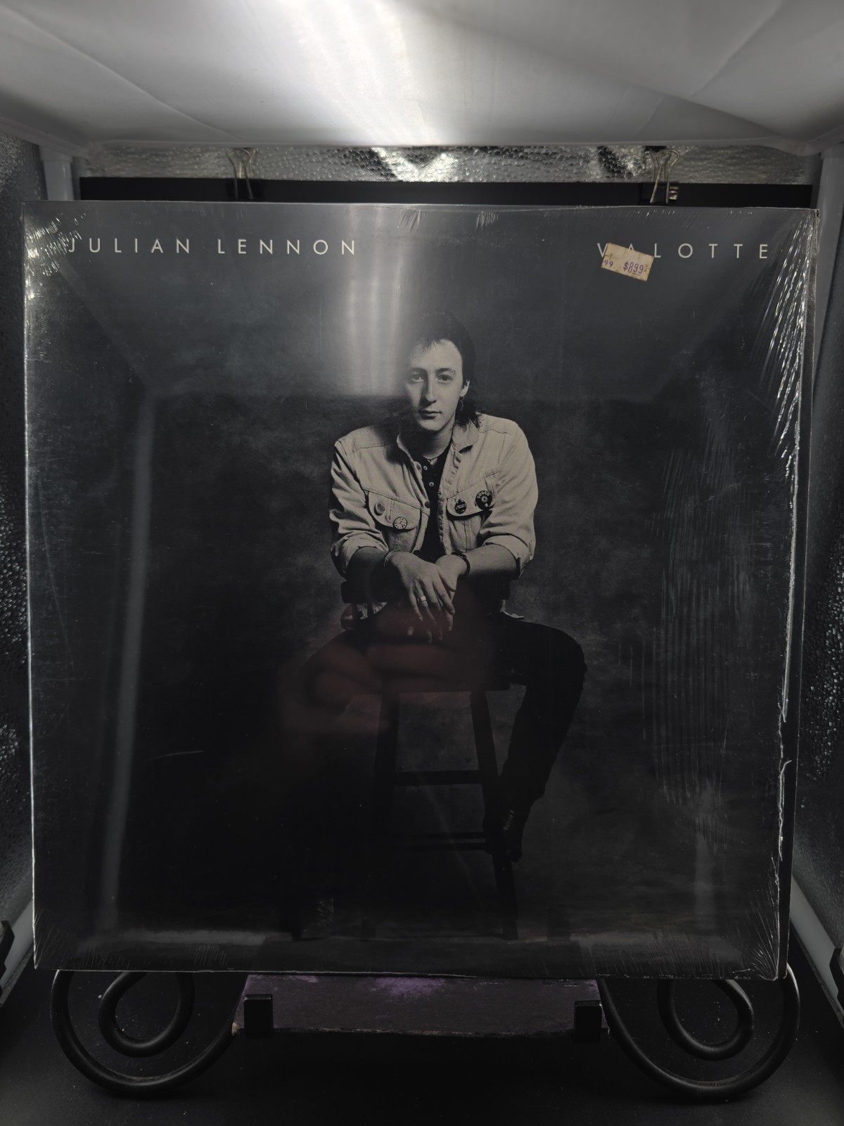 Julian Lennon Valotte Debut 1984 LP Atlantic 80184-1 AR Allied Press NEAR MINT