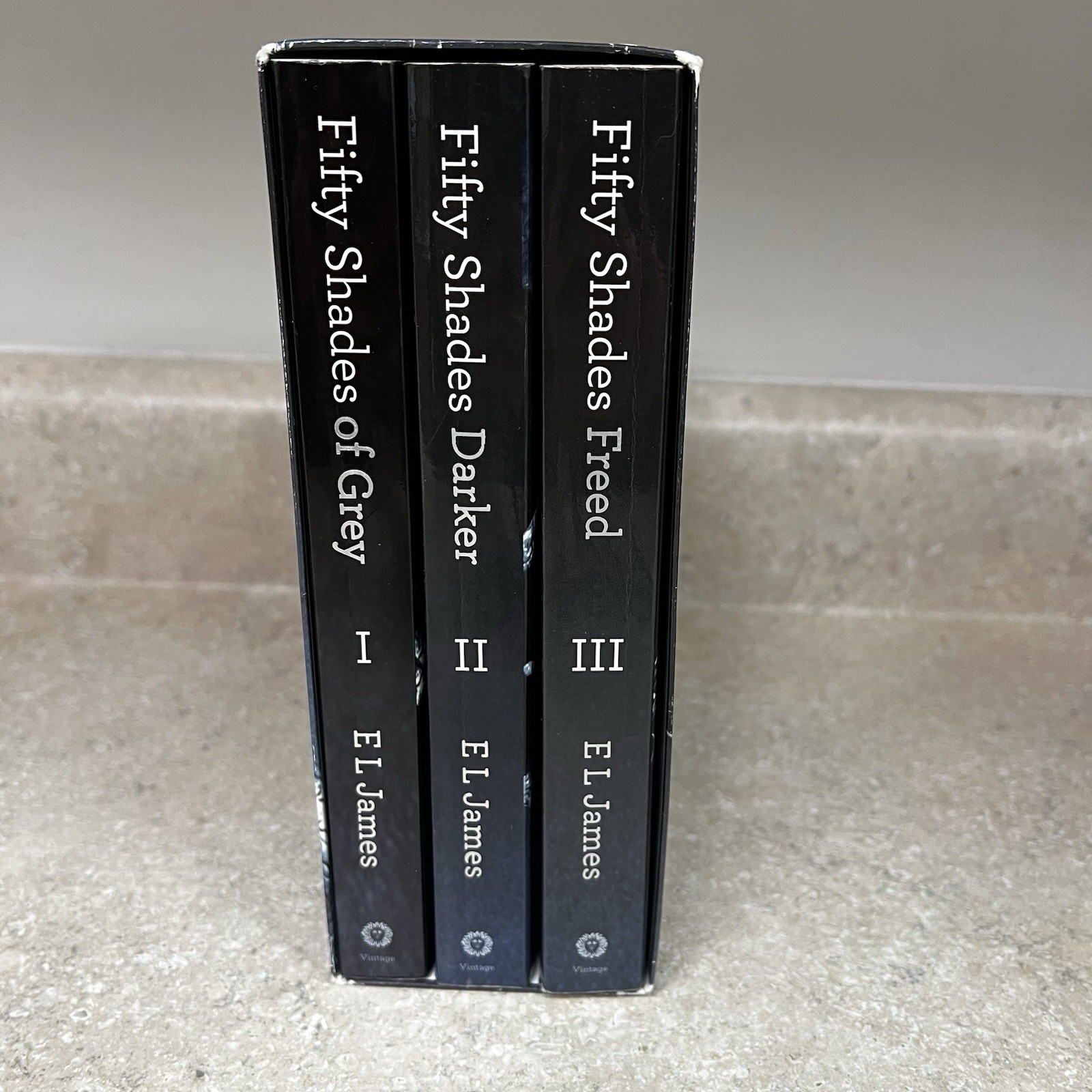 Fifty Shades Trilogy Box Set E L James Paperback 3 Book Collection