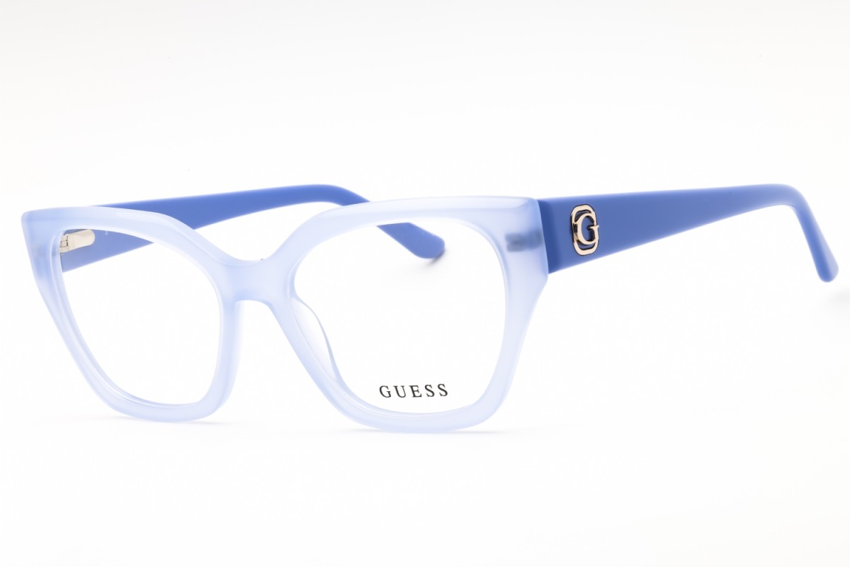 NEW Guess GU50112 081 Shiny Violet 53mm Eyeglasses