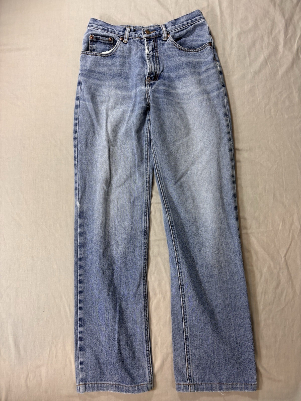 Vintage Levi’s 501Jeans 27x32  (27x28) Made In USA Zip Fly Medium Wash