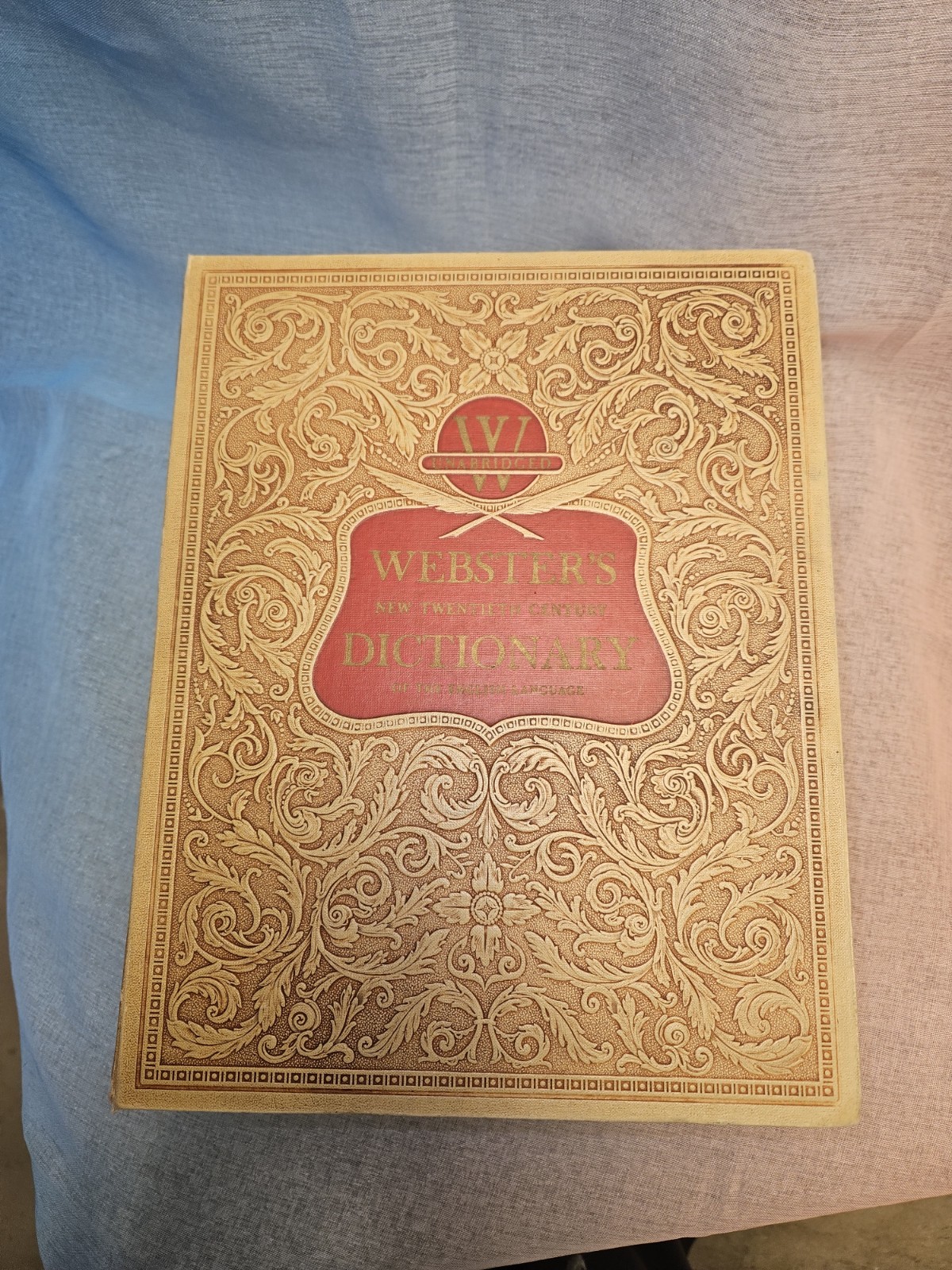 Webster's New Twentieth Century Dictionary English Language Unabridged Hardcover Webster's New Twentieth Century Dictionary English Language Unabridged Hardcover