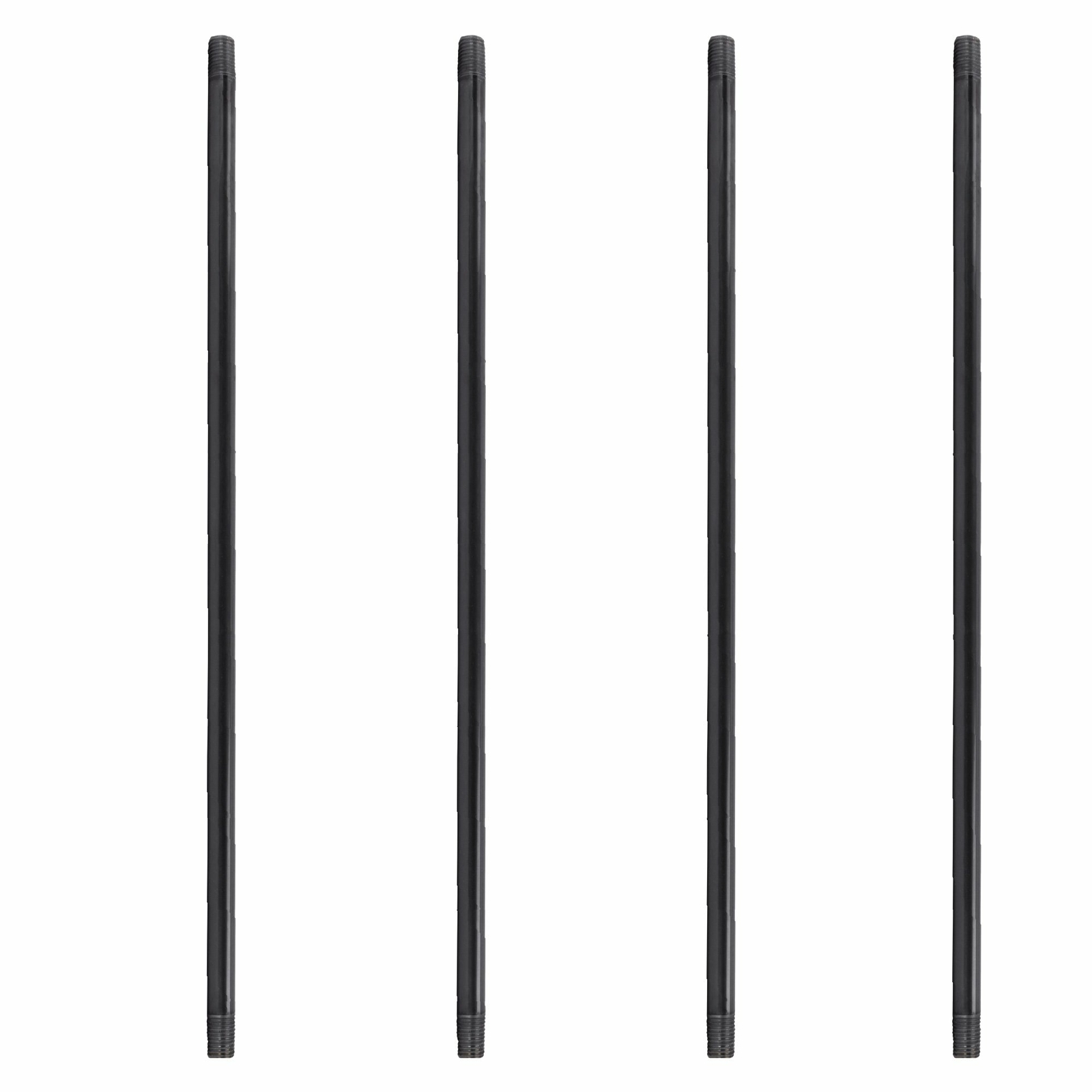 1 in. X 72 in. Black Pipe 4 Pack 1 in. X 72 in. Black Pipe 4 Pack
