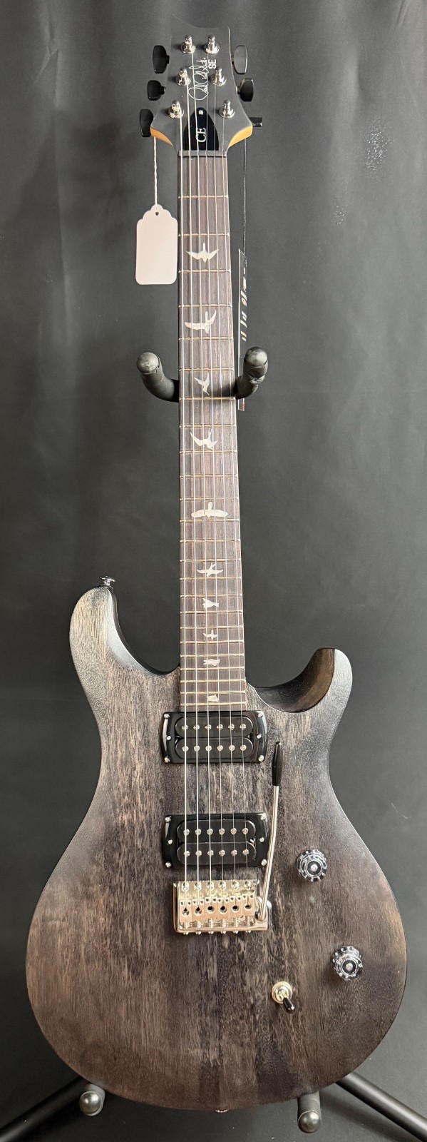 PRS SE CE 24 Standard Satin Electric Guitar Charcoal w/ Gig Bag