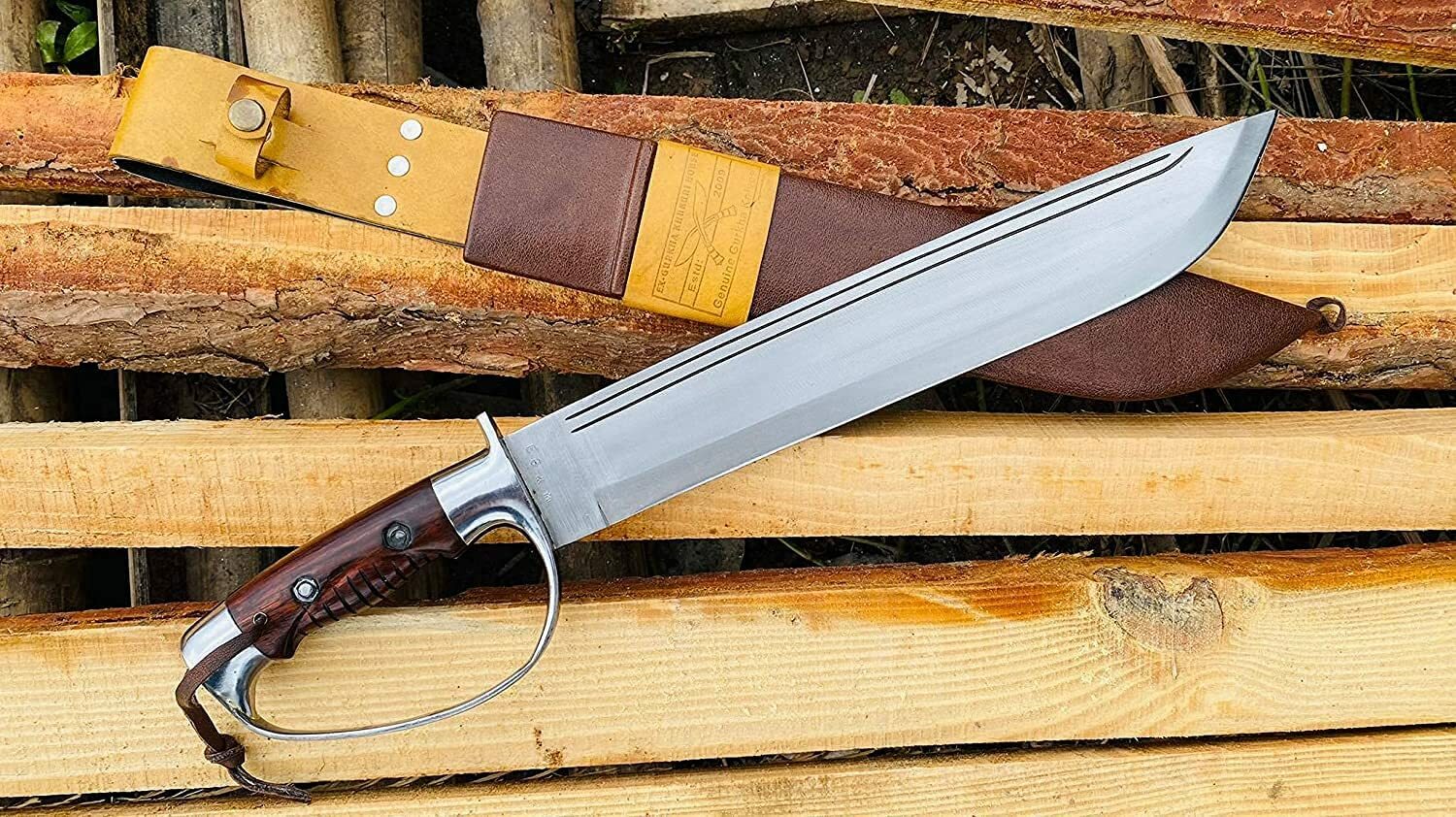 EGKH- 15 Inches Custom Handmade D-Guard hunting predator full tang knife-Sword EGKH- 15 Inches Custom Handmade D-Guard hunting predator full tang knife-Sword