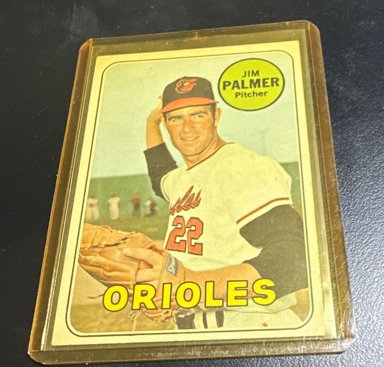 Topps 1969 High # Base Set Jim Palmer #573 Baltimore Orioles Baseball Card