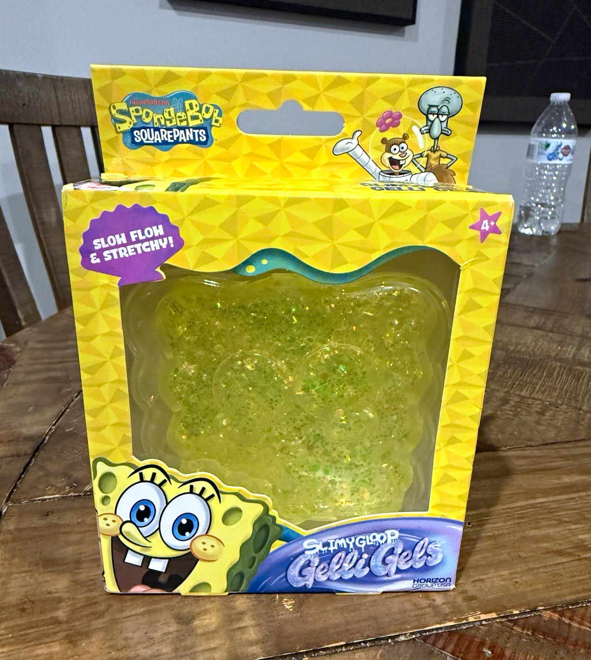 Horizon Group USA SpongeBob SquarePants Glitter Gel Slow Flow Squeeze Toy Horizon Group USA SpongeBob SquarePants Glitter Gel Slow Flow Squeeze Toy