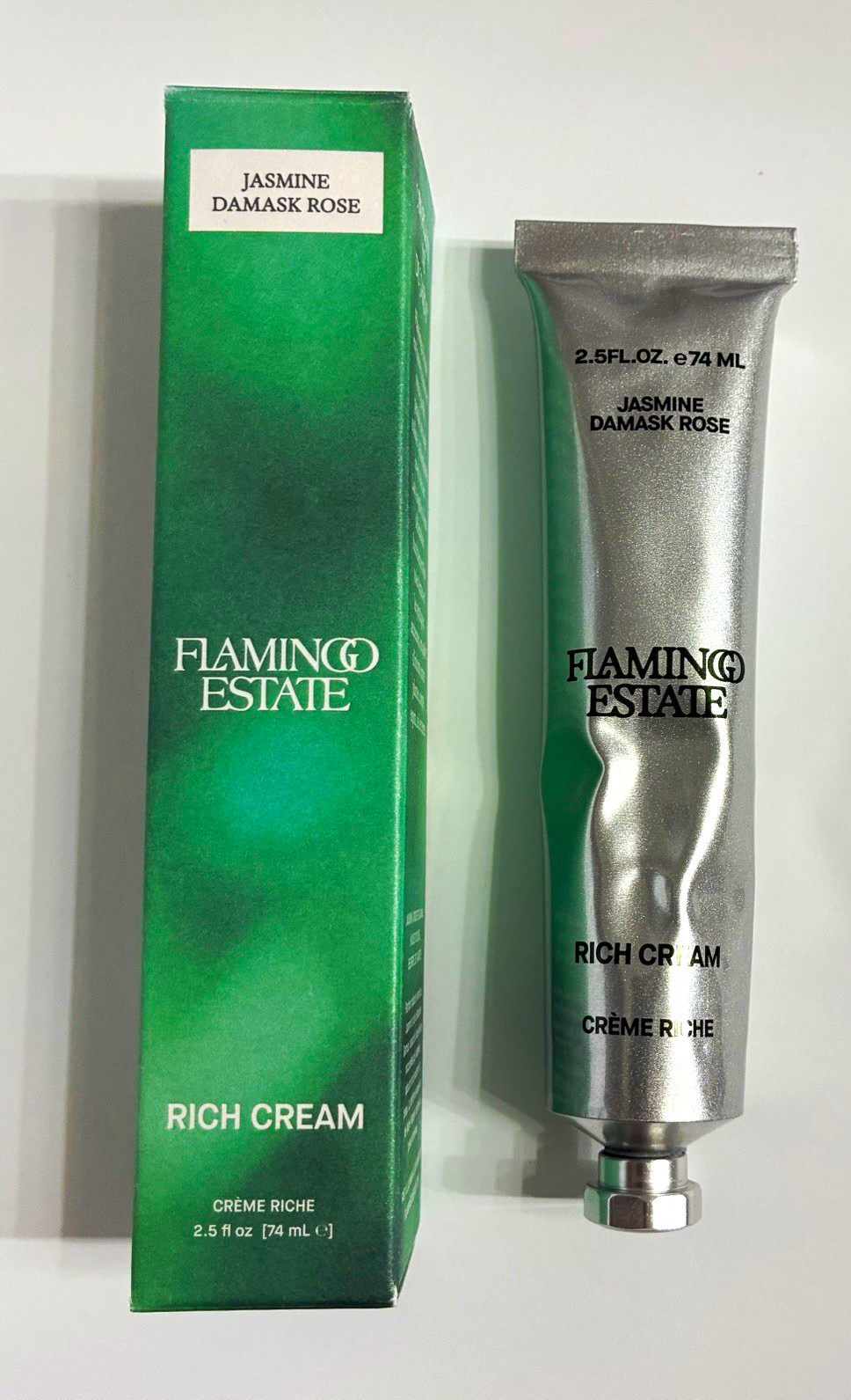 Flamingo Estate Jasmine & Damask Rose Rich Cream Moisturizer 2.5 fl oz