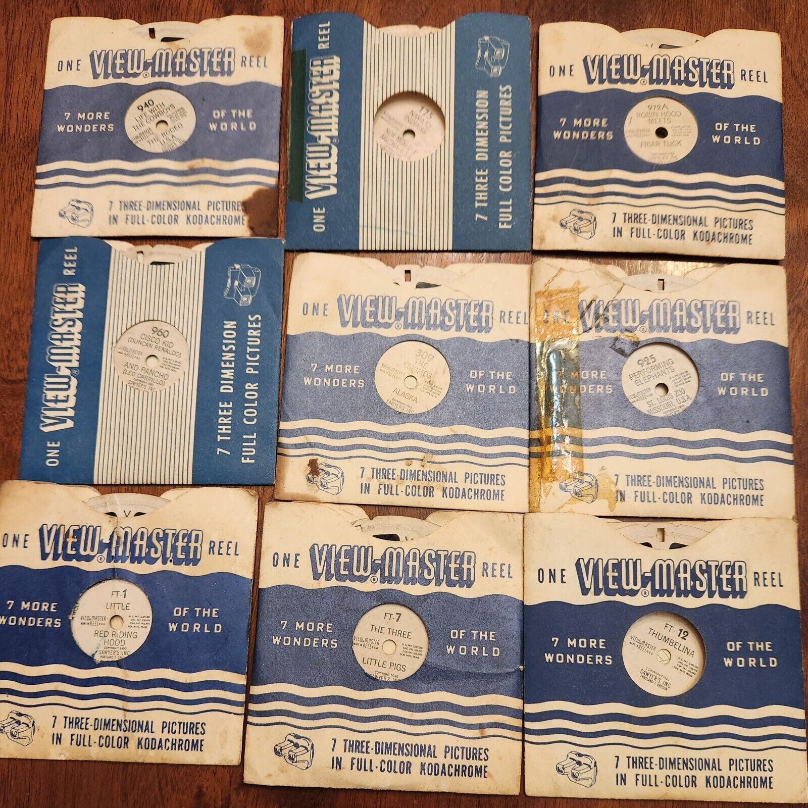 Vintage View-Master Reels - Add To Your Collection Vintage View-Master Reels - Add To Your Collection
