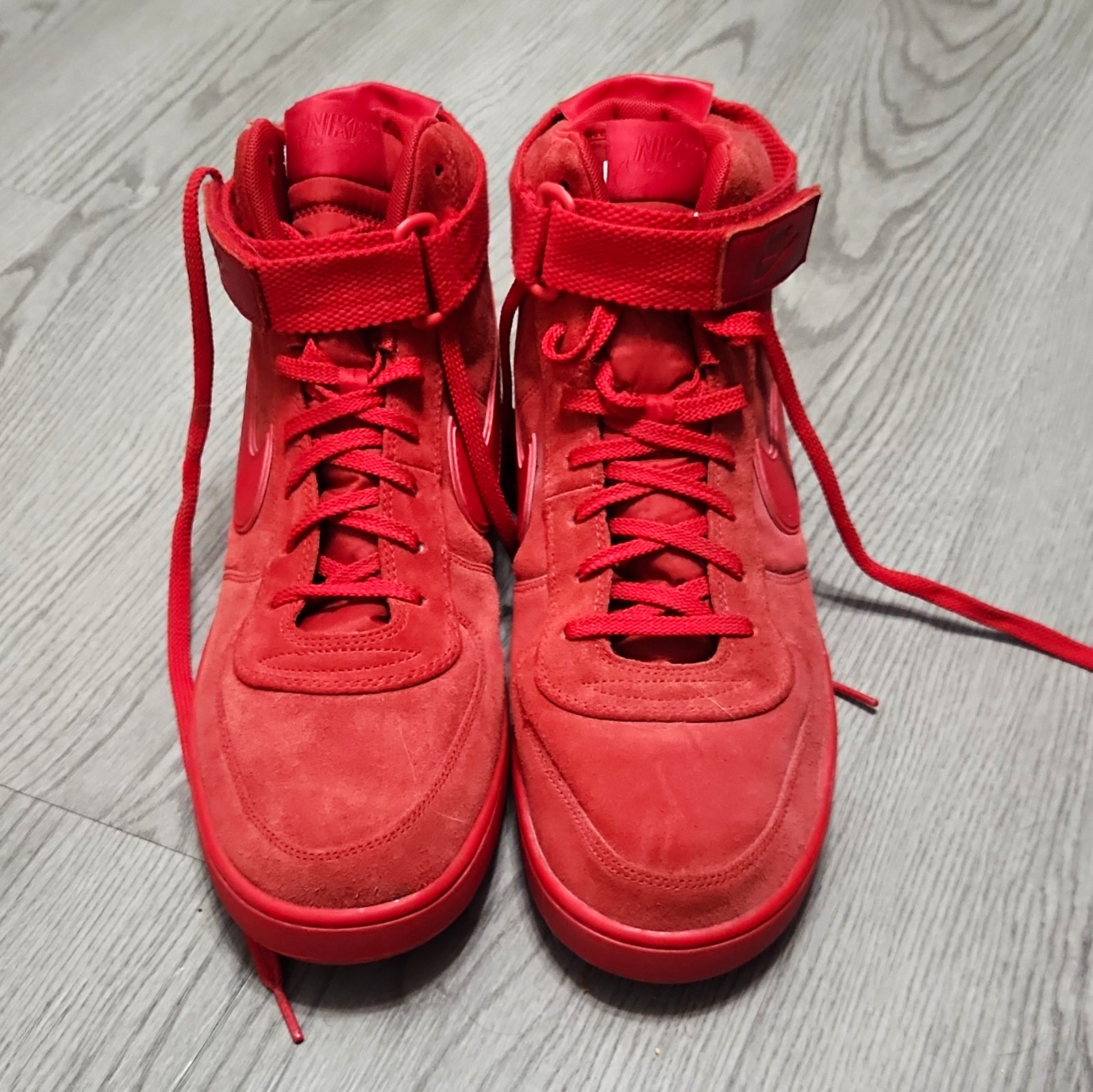 Nike John Elliott x Vandal High Men’s High Top Sneakers Red AH8518-600