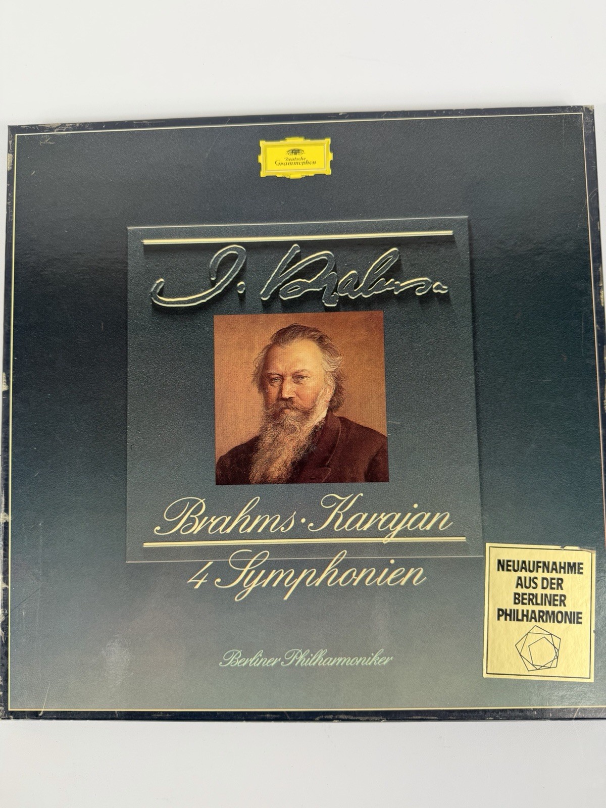 Brahms Karajan 4 Symphonies 2740193 4 Long Box Set Brahms Karajan 4 Symphonies 2740193 4 Long Box Set