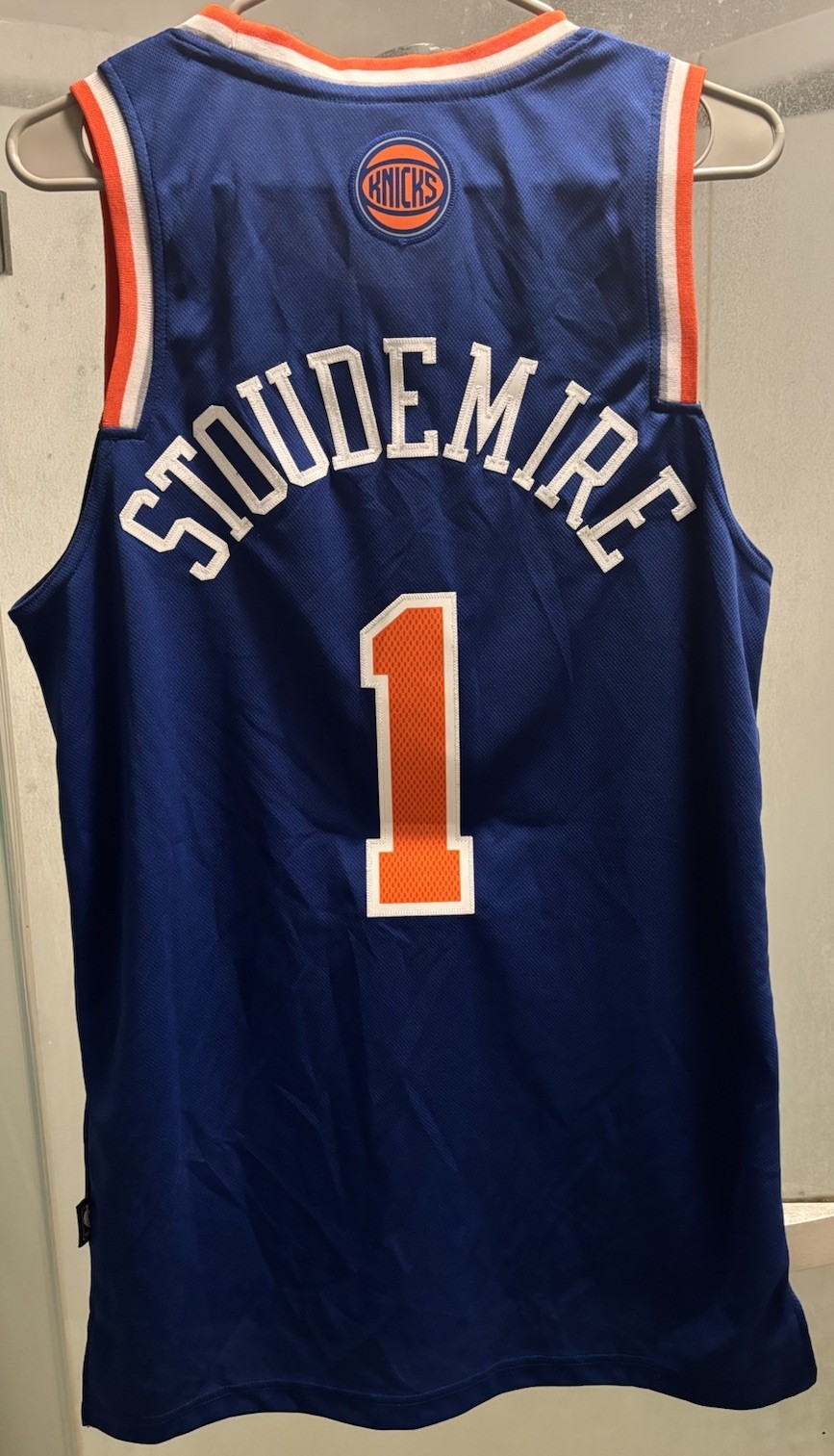 Amare Stoudemire New York Knicks NBA Jersey Men S Adidas Sewn #1 Vtg 2012 HWC