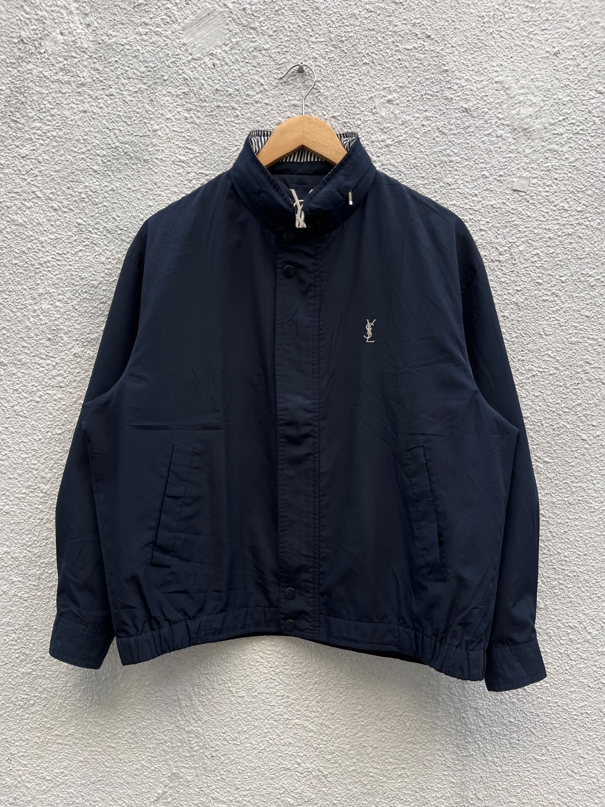 Yves Saint Laurent YSL 90s Vintage Windbreaker jacket