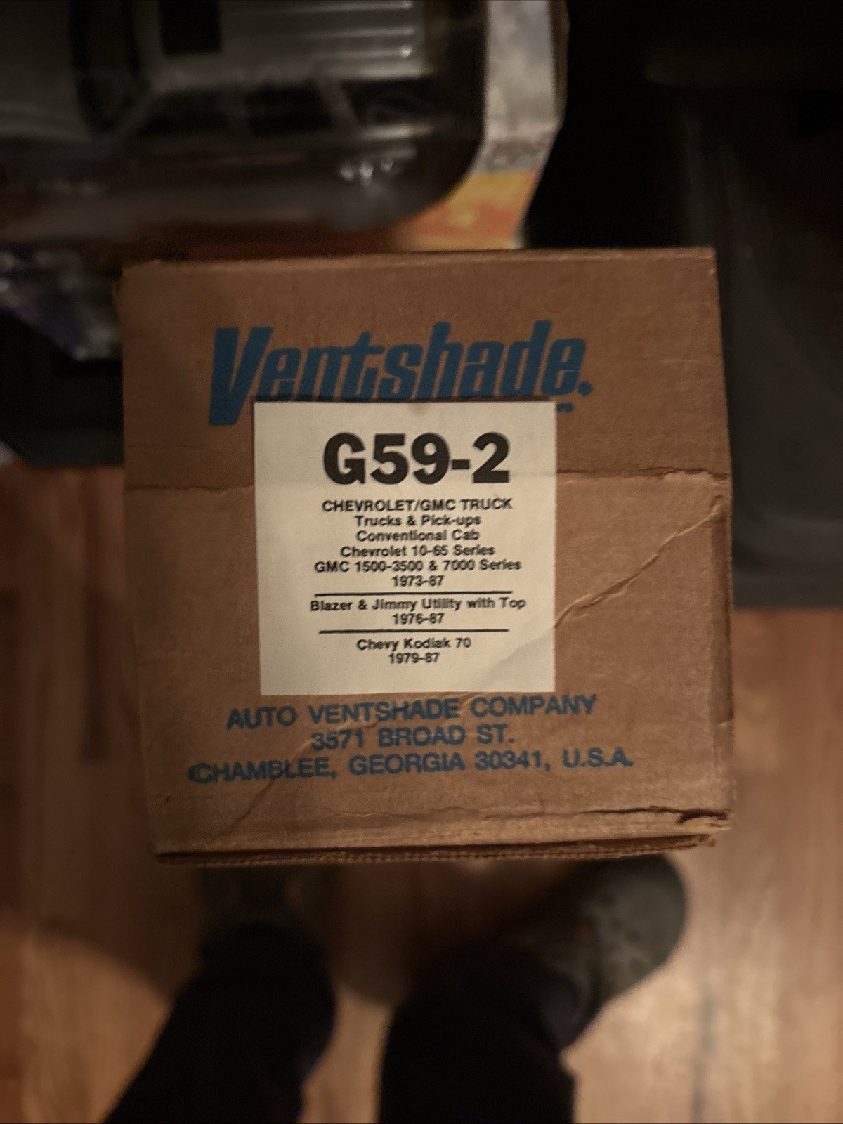 Vintage NOS Ventshades For 1973-87 Squarebody P/U/Blazers (New In box) Vintage NOS Ventshades For 1973-87 Squarebody P/U/Blazers (New In box)