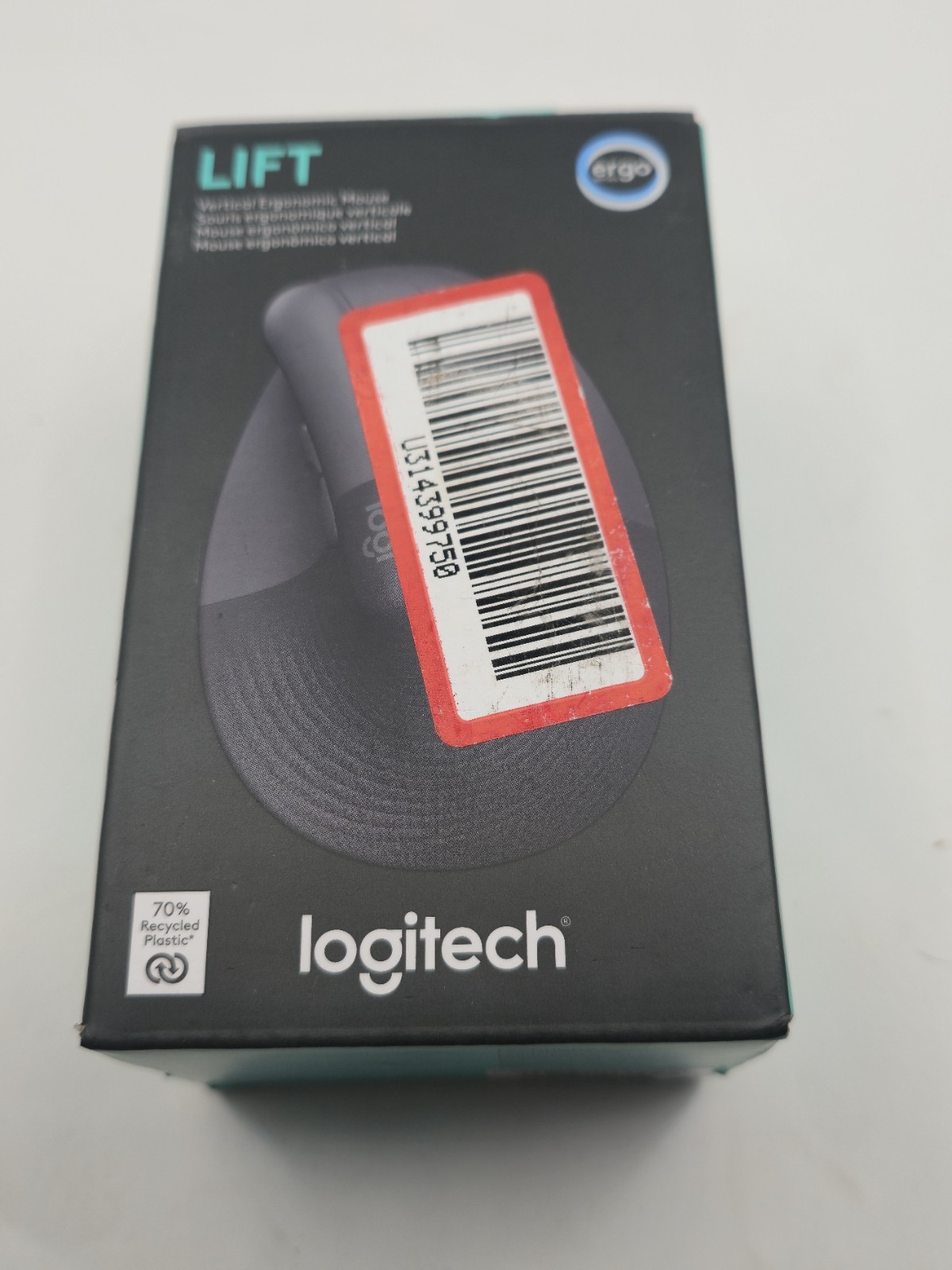 NEW LOGITECH LIFT VERTICAL ERGONOMIC MOUSE COLOR GRAPHITE 910-006466 - USB & BT NEW LOGITECH LIFT VERTICAL ERGONOMIC MOUSE COLOR GRAPHITE 910-006466 - USB & BT