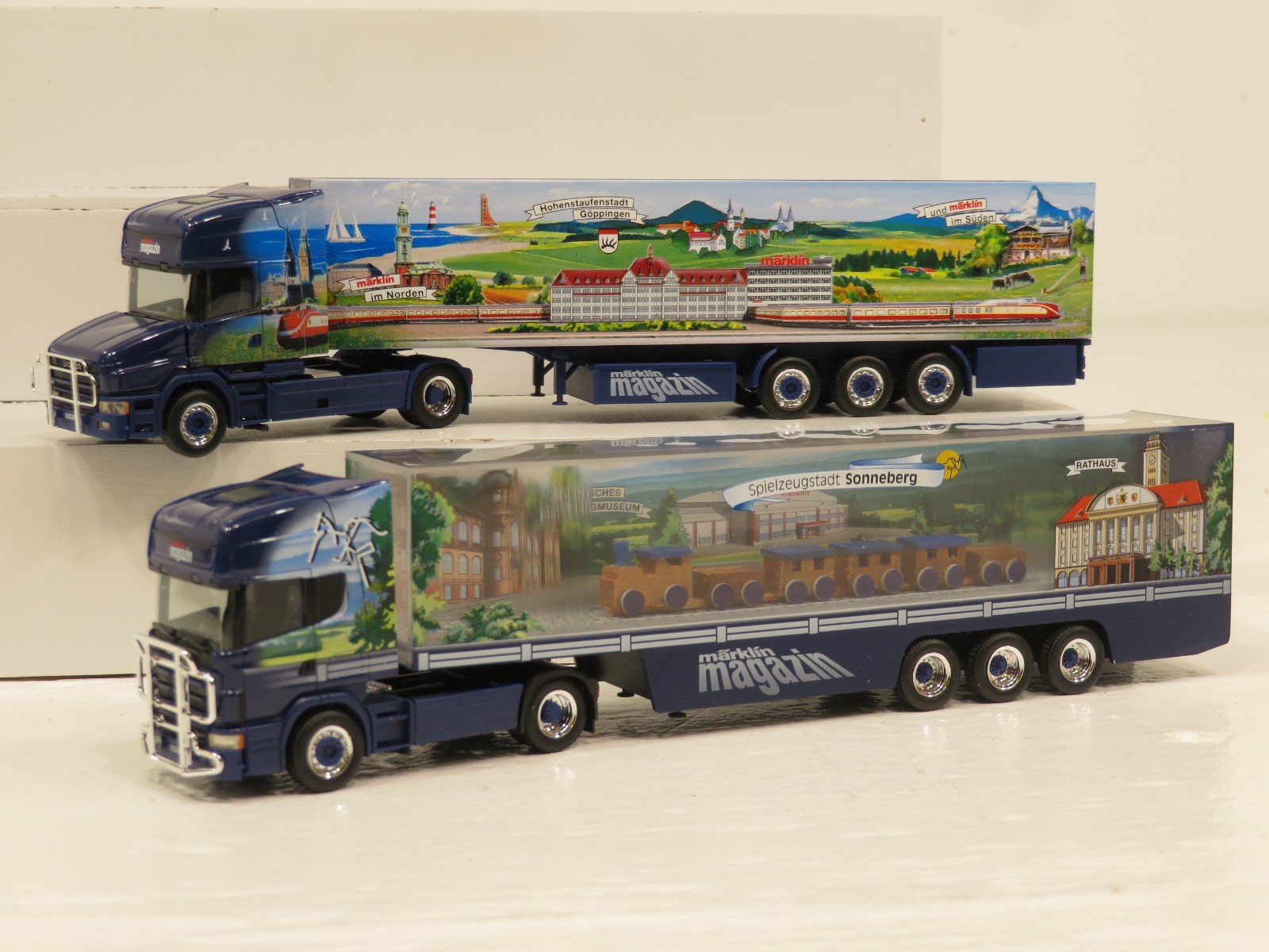 Herpa Marklin Magazine Trucks Lot of 2 LN 12928