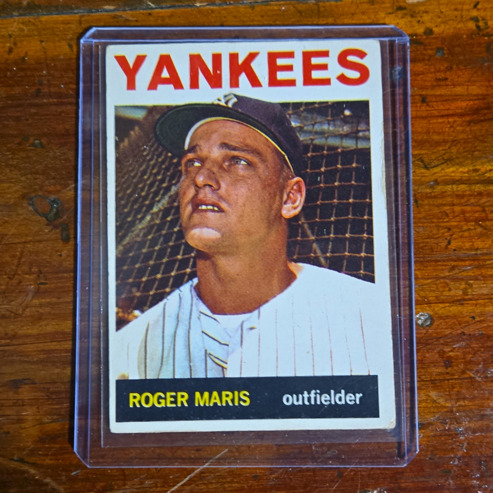 Topps 1964 Roger Maris #225 New York Yankees MLB Baseball Card Base Set Topps 1964 Roger Maris #225 New York Yankees MLB Baseball Card Base Set