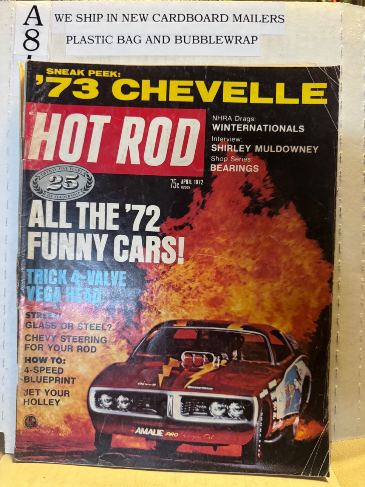 Vintage Hot Rod Magazine April 1972