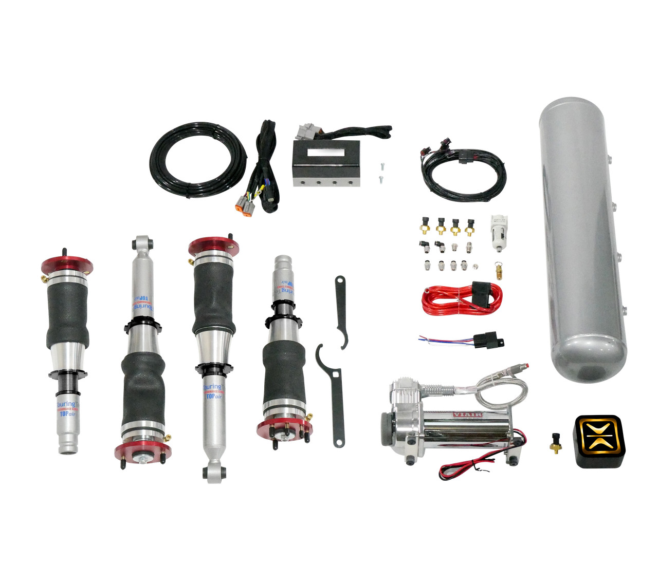 TOPair Air Suspension Kit w/ AccuAir e+ Management for 89-05 Miata
