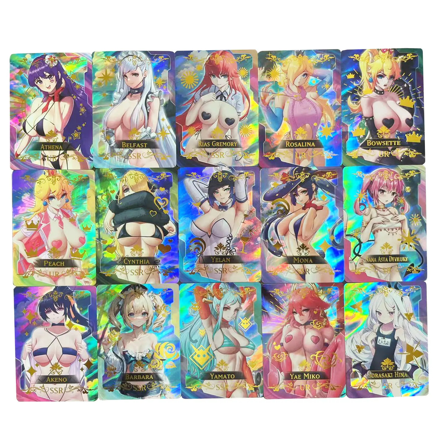Goddess Story Waifu Cards (Holographic) (55 Cards Total) Unopened