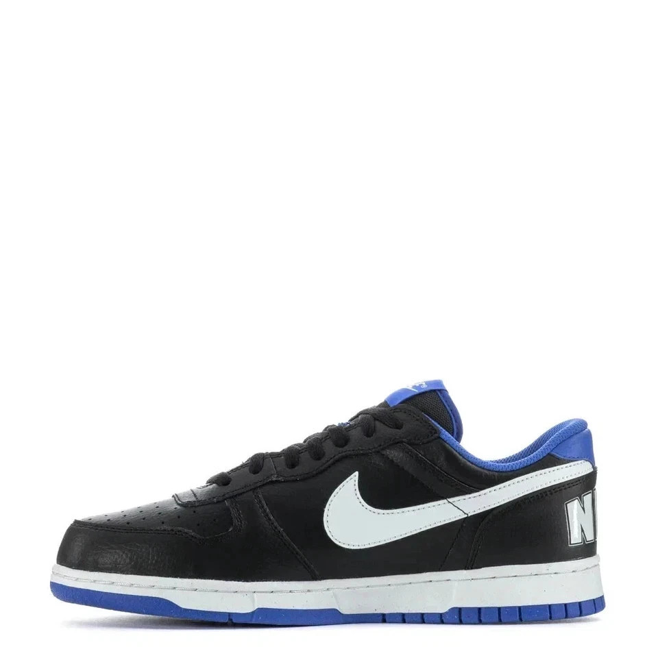 Nike Big Low Shoes Black Summit White Hyper Royal 355152-018 Mens Size Nike Big Low Shoes Black Summit White Hyper Royal 355152-018 Mens Size