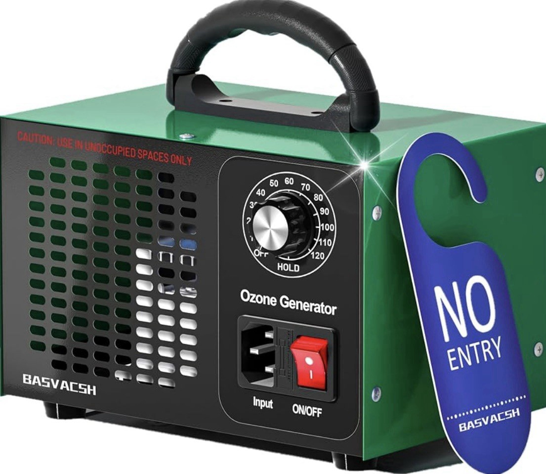 Ozone Generator 45,000mg/h, Home/Industrial O3 Car Deodorizer
