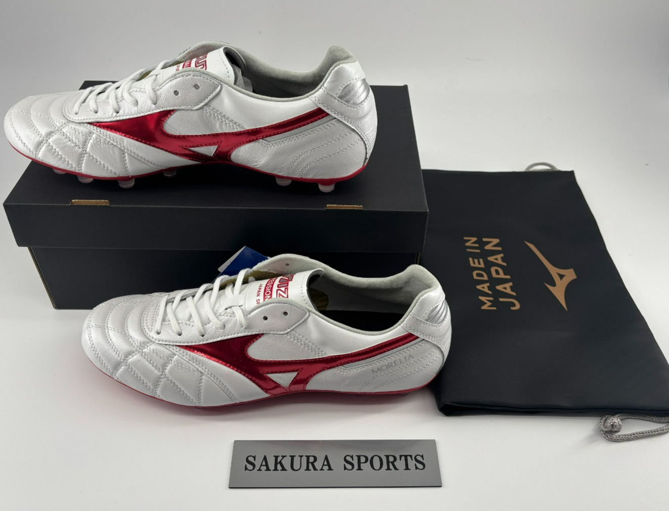 Mizuno MORELIA 2 JAPAN AG( SHORT TONGUE CROSS STITCH ) P1GA250360 NEW