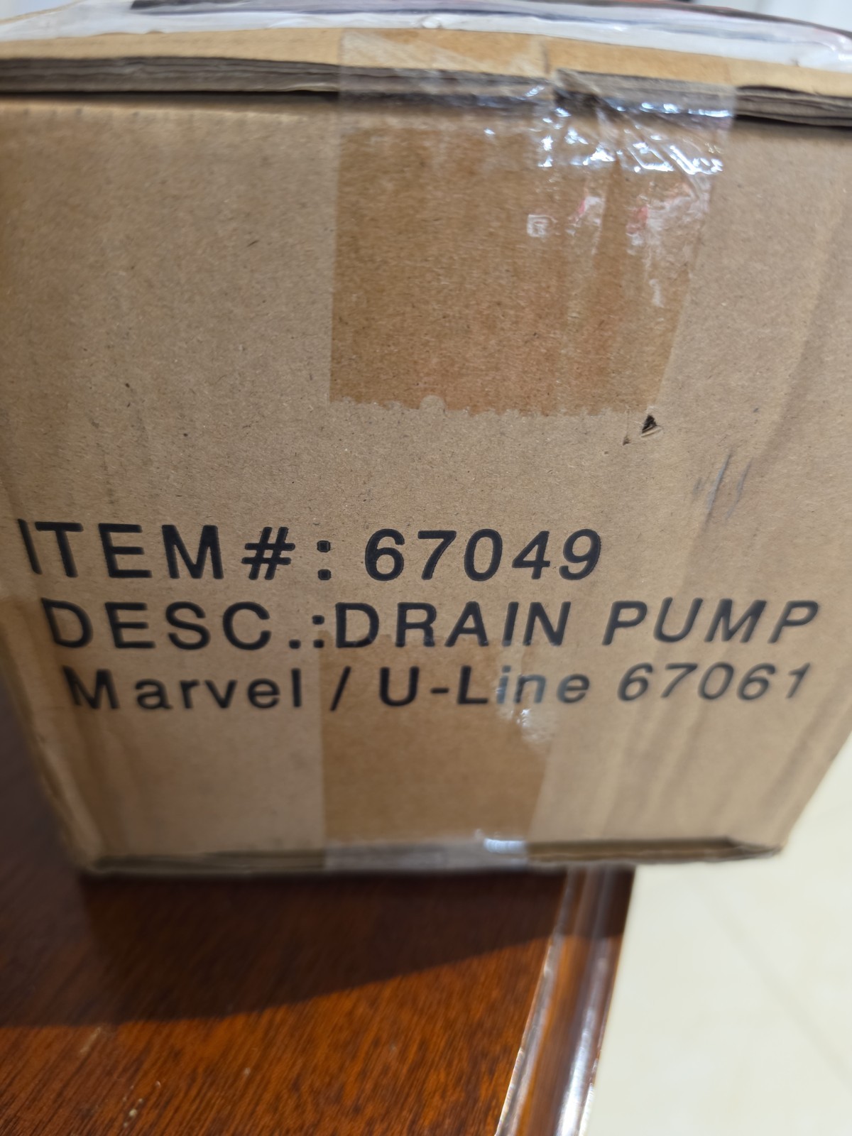 U-Line Ice Machine Drain Pump #80-54147-00 U-Line Ice Machine Drain Pump #80-54147-00