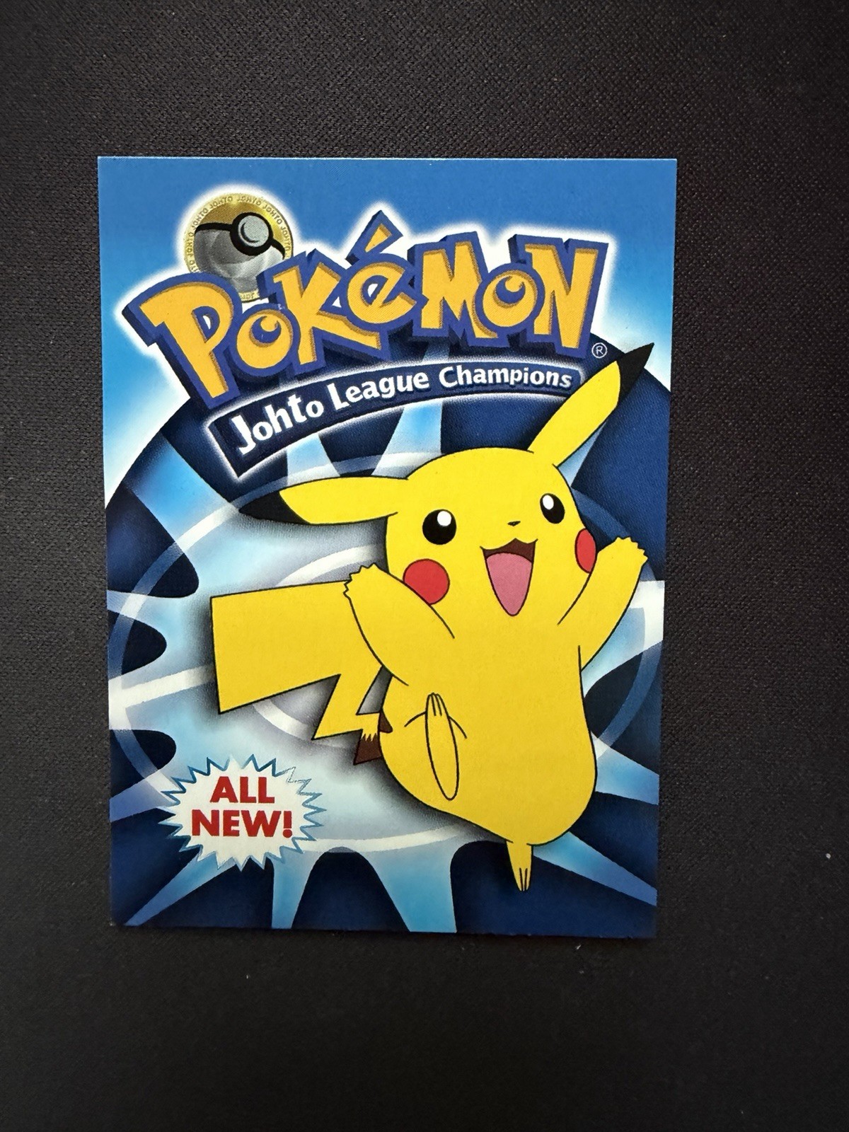Pokemon Card - Topps Johto League Champions Checklist Pikachu Pokemon Card - Topps Johto League Champions Checklist Pikachu