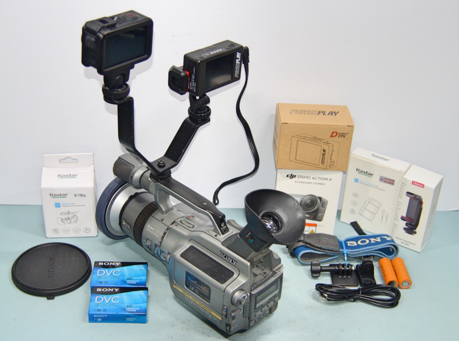 The BMX Filmmaker Skateboard Tape/tapeless DCR-VX1000 US MiniDV OSMO ACTION 4 4K