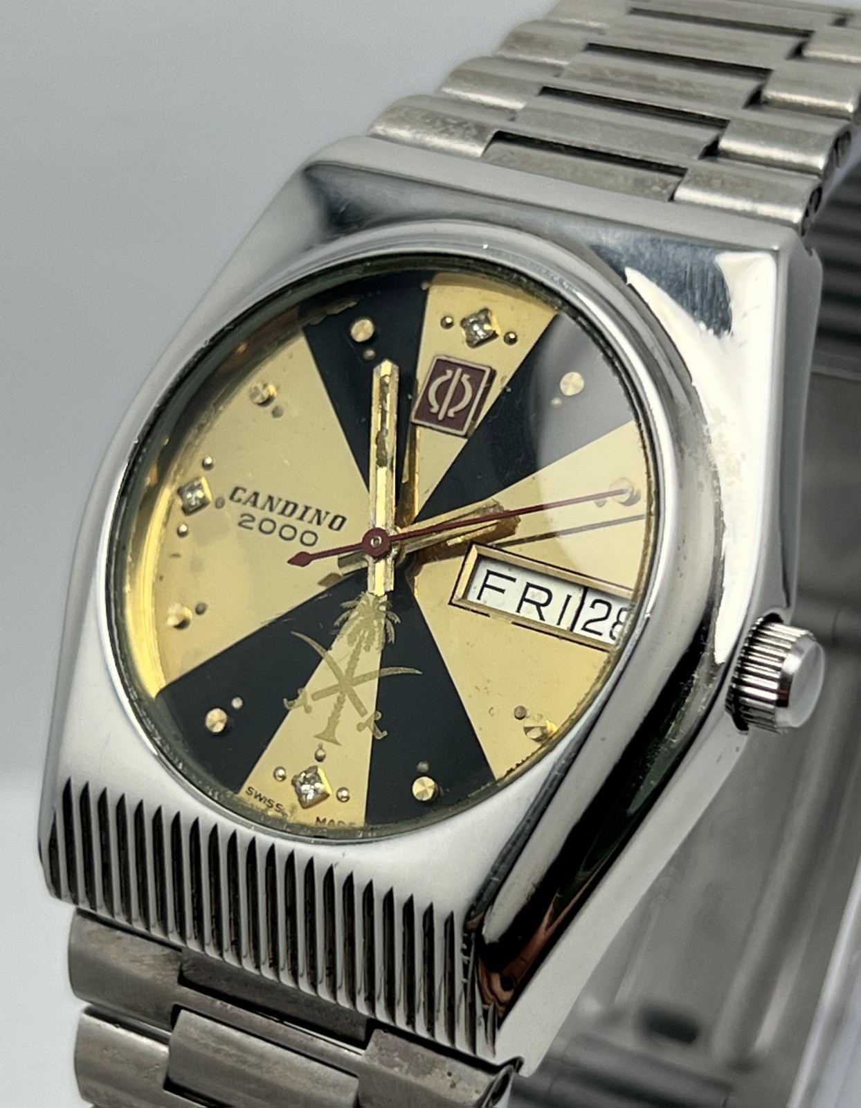 Vintage Candino 2000 Automatic  Movement    Wrist Watch Swiss Made