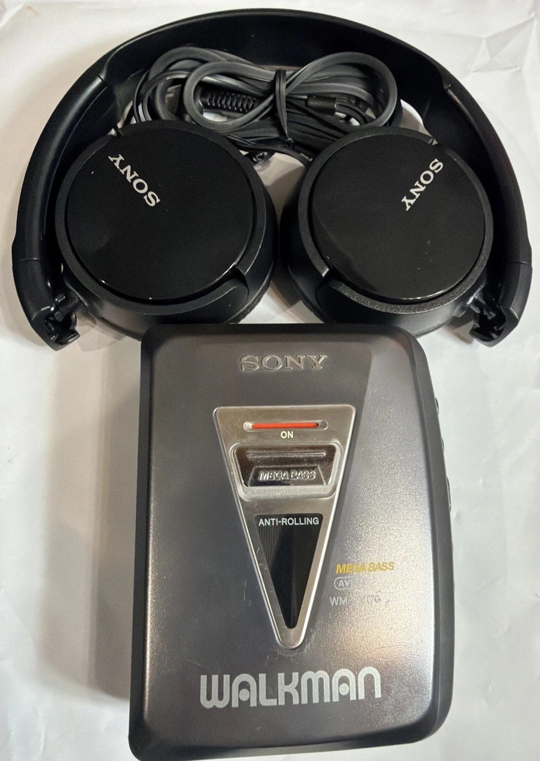 Clean Sony Walkman WM-FX170 AM/FM Cassette Player - New Belt, Serviced, Working