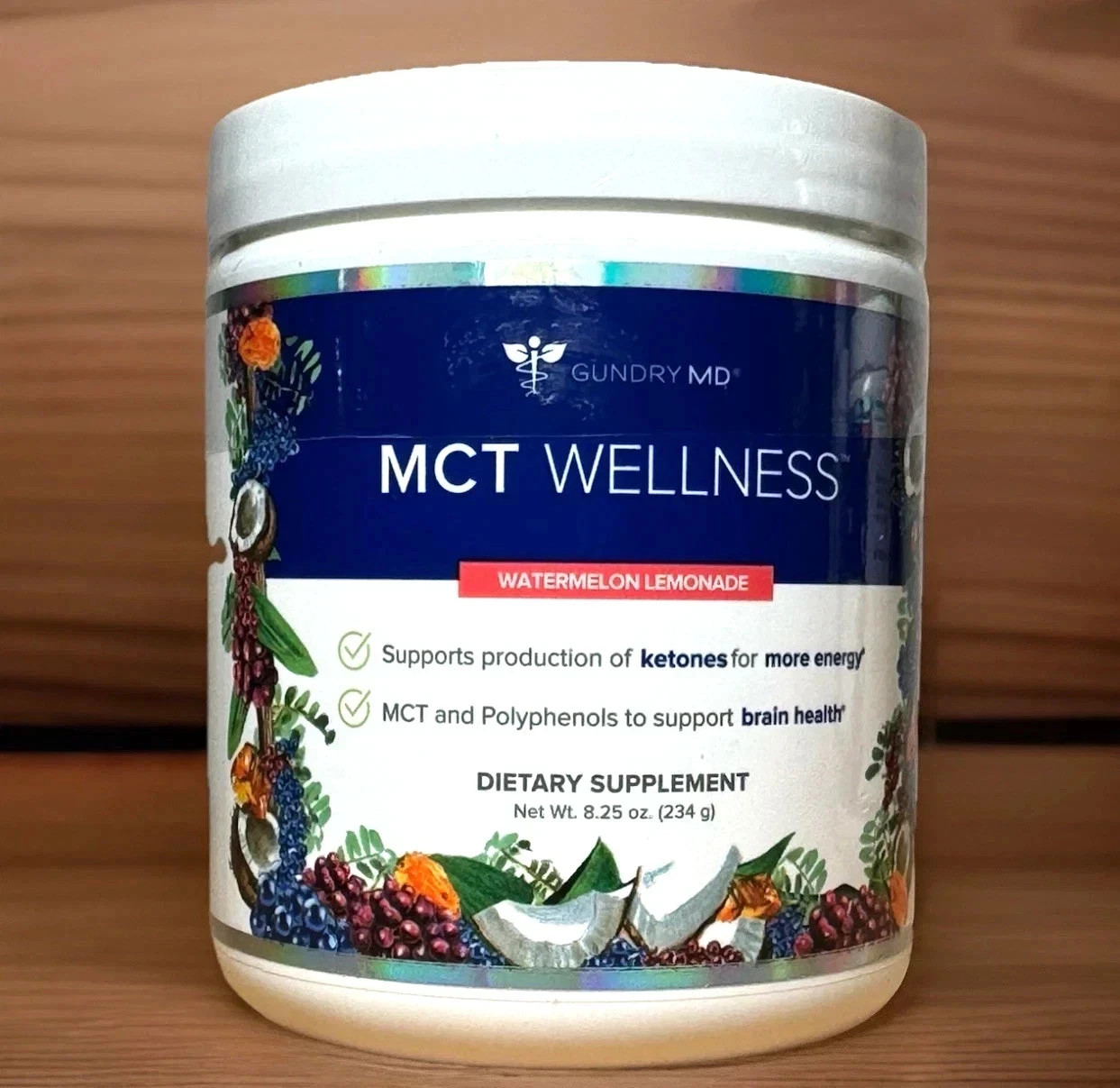 Gundry MD MCT Wellness - Watermelon Lemonade 8.25 oz - Dietary Supplement Gundry MD MCT Wellness - Watermelon Lemonade 8.25 oz - Dietary Supplement
