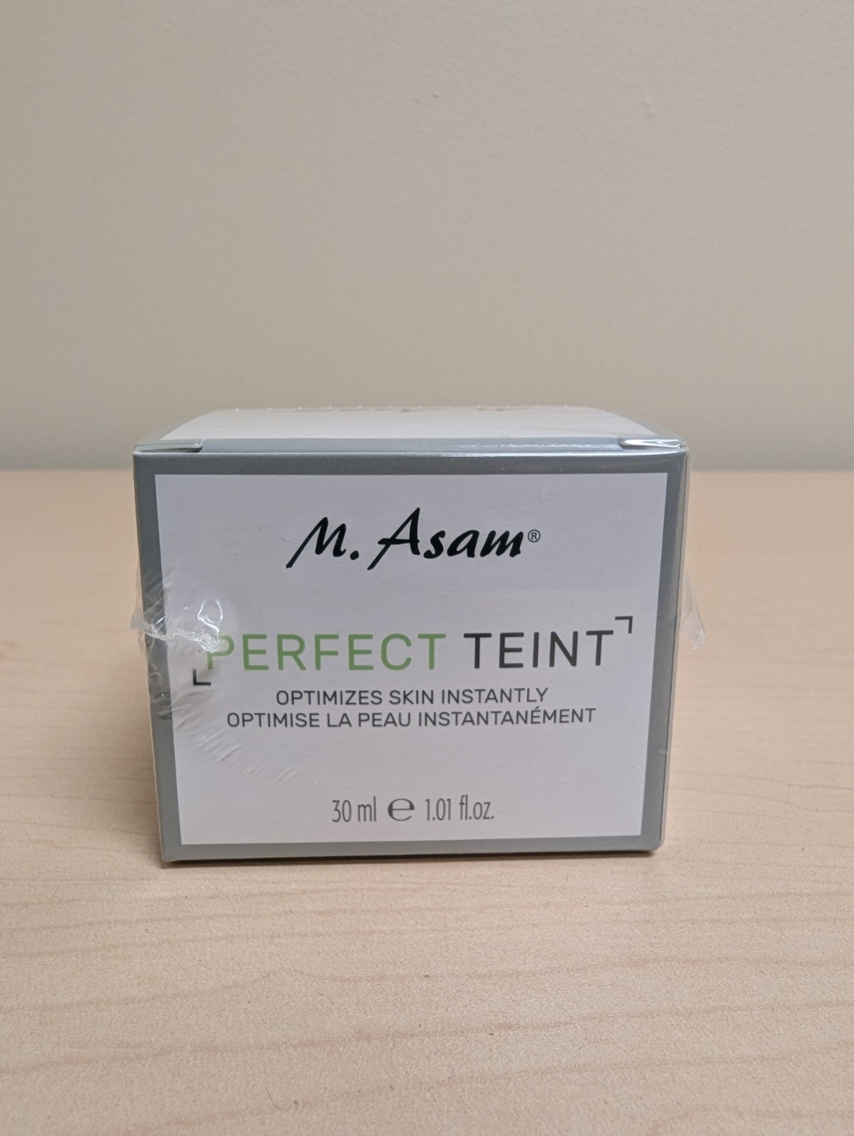 M Asam Perfect Teint Instant Skin Optimizer Cream 1.01 fl oz Retinol NEW SEALED