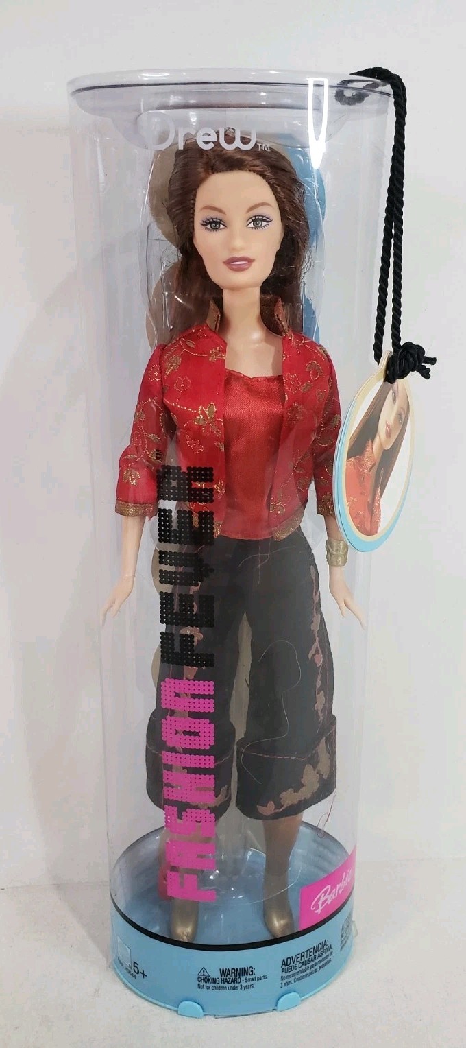 FASHION FEVER DREW TOKYO POP BARBIE DOLL 2004 MATTEL H0654 NRFB