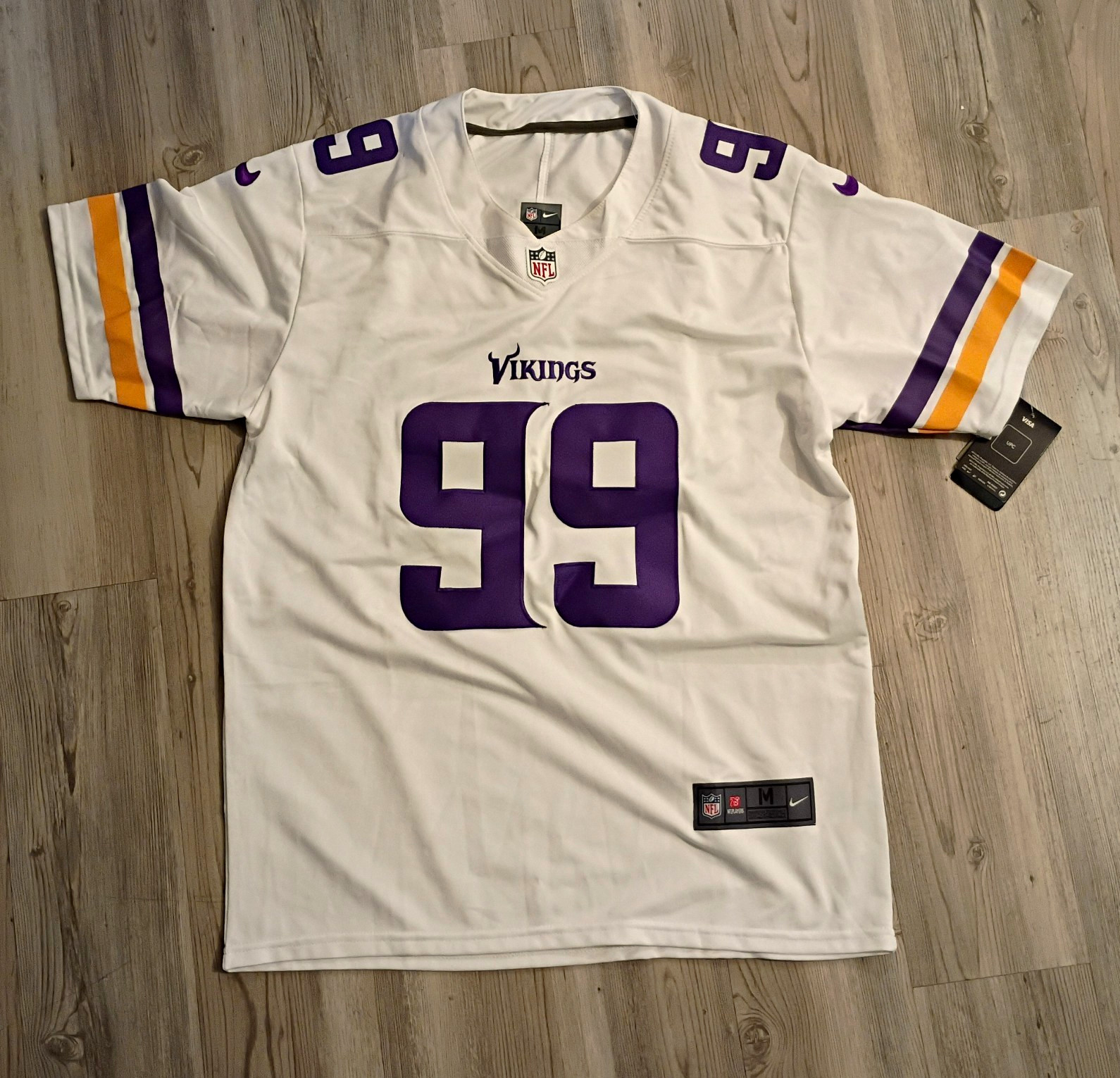 Nike NFL Minnesota Vikings Hunter #99 Jersey White Men\'s M Regular Season Nike NFL Minnesota Vikings Hunter #99 Jersey White Men\'s M Regular Season