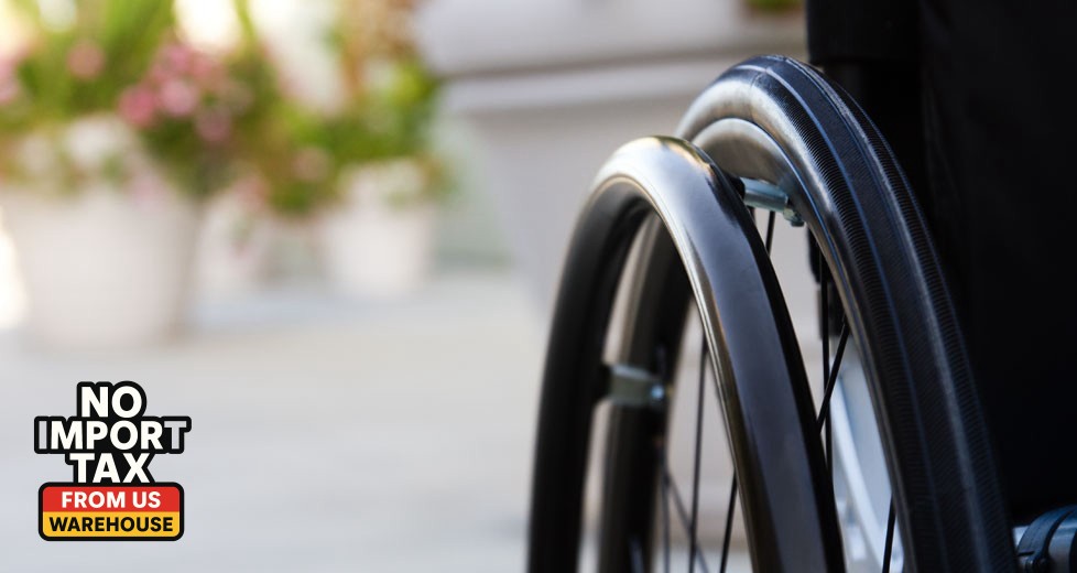 Out-Front Q-Grip Push Rims (Sold Individually) For Limited Hand Function
