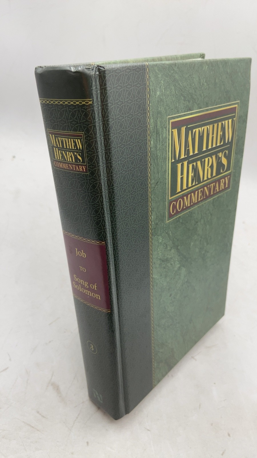 Matthew Henry's Commentary: Volume 3 Job to Song of Solomon Matthew Henry Har...
