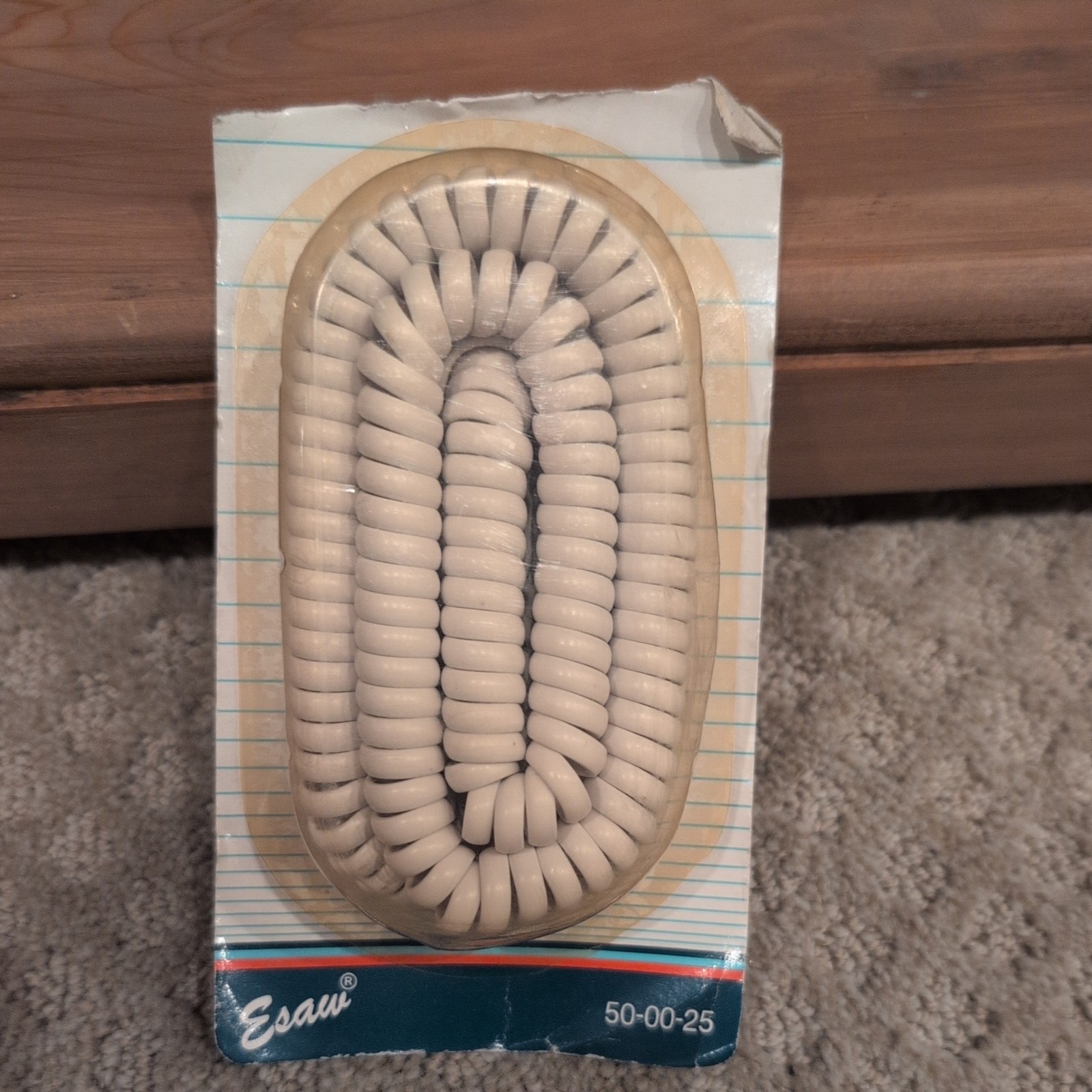 Vtg NOS Jebsee Handset Replacement Phone Cord 25' Model 500-25 Beige Vtg NOS Jebsee Handset Replacement Phone Cord 25' Model 500-25 Beige