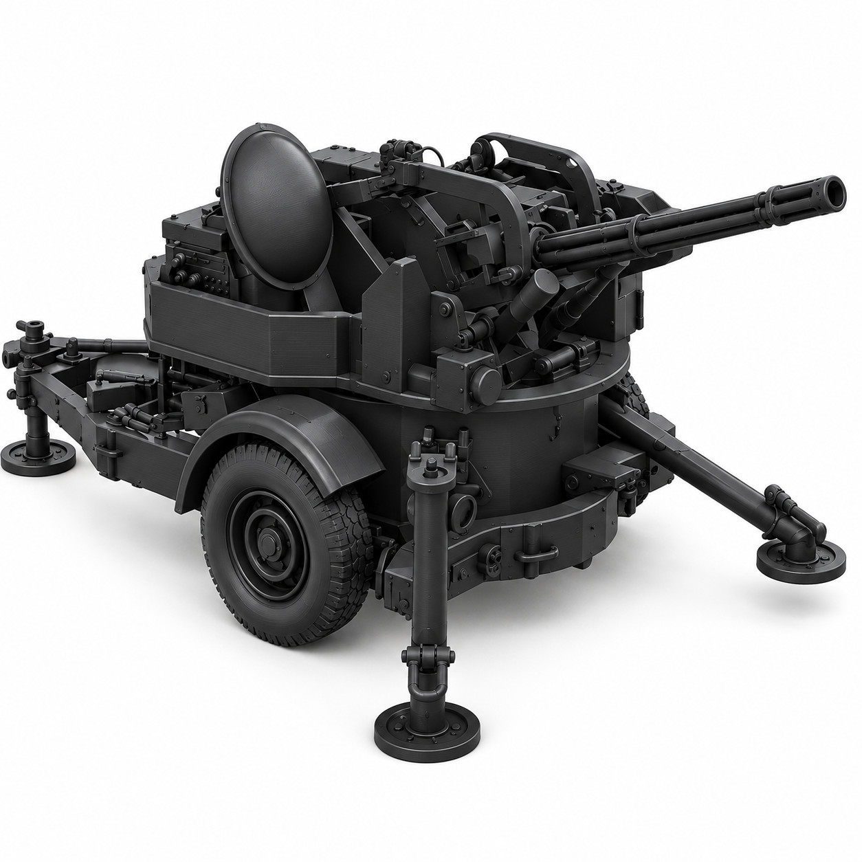 SSMODEL1/72 1/144 Multi-Scale M167 VADS Air Defense Tank Resin MODEL KIT TSS0231