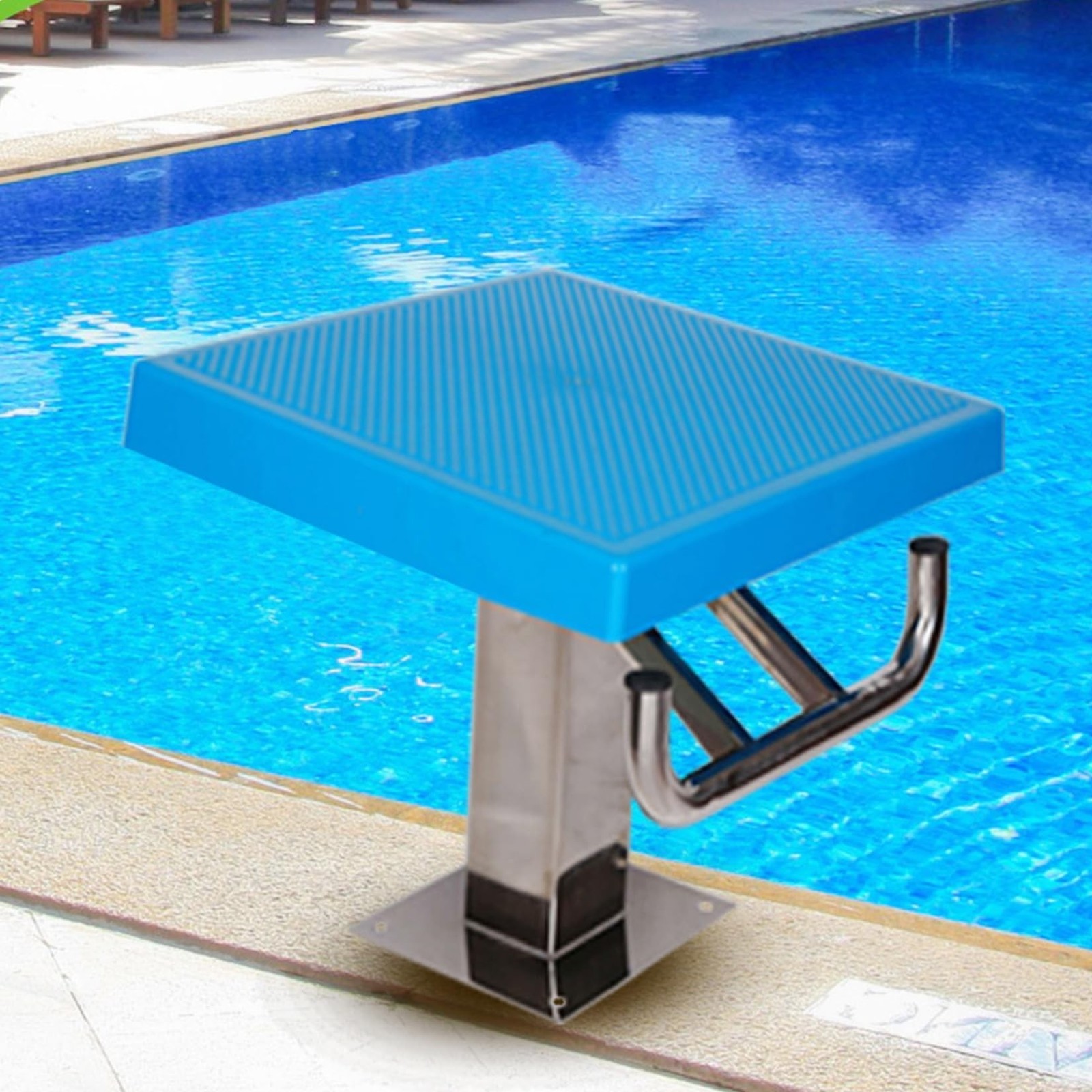 Swimming Pool Diving Platform, Stainless Steel Non-Slip Diving Boards, Heavy ... Swimming Pool Diving Platform, Stainless Steel Non-Slip Diving Boards, Heavy ...