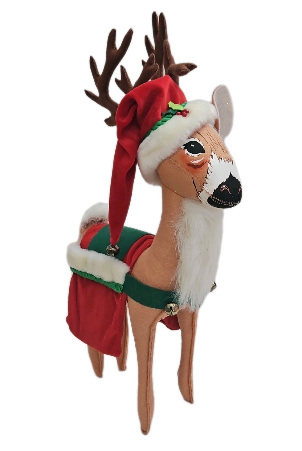 Annalee Christmas Reindeer 2006 Amber Jinglebell 16\