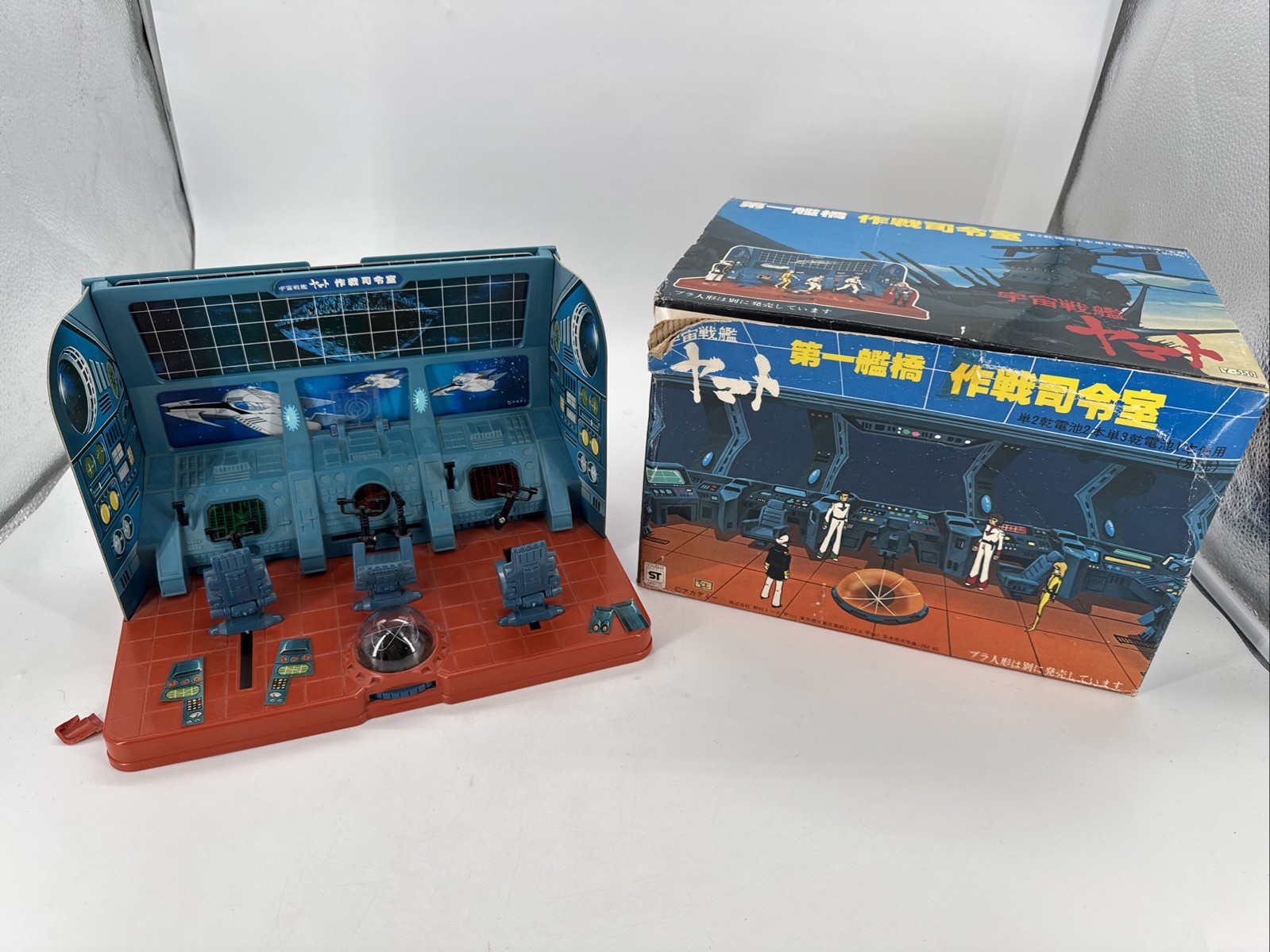 Vintage Nomura Space Battleship Yamato Command Star Blazers Playset (READ) Vintage Nomura Space Battleship Yamato Command Star Blazers Playset (READ)