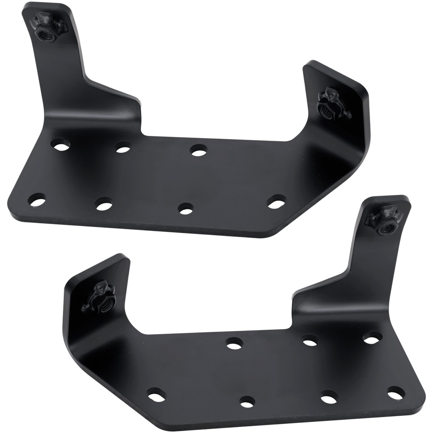 Bumper Face Bar Brackets Set of 2 Front Driver & Passenger Side Left Right Pair