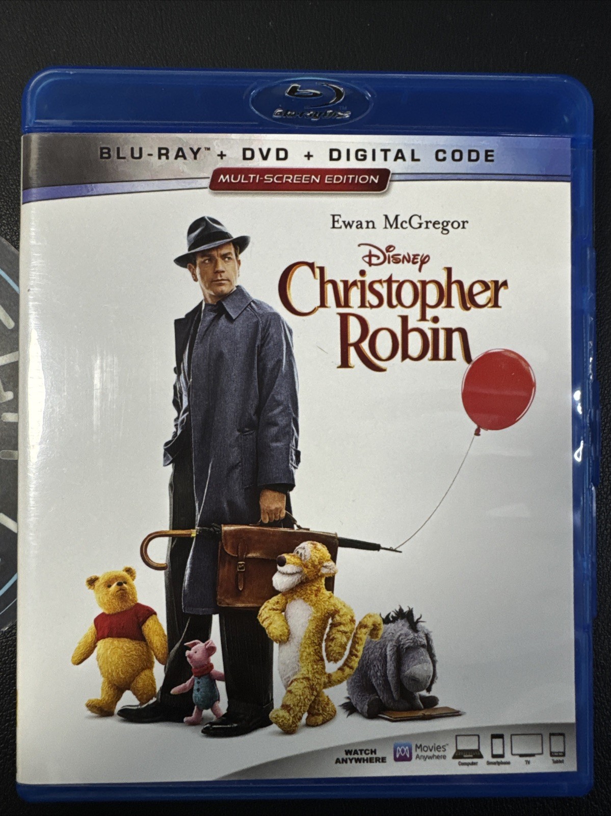 Christopher Robin (Blu-ray + DVD, 2018) Fast Ship Christopher Robin (Blu-ray + DVD, 2018) Fast Ship