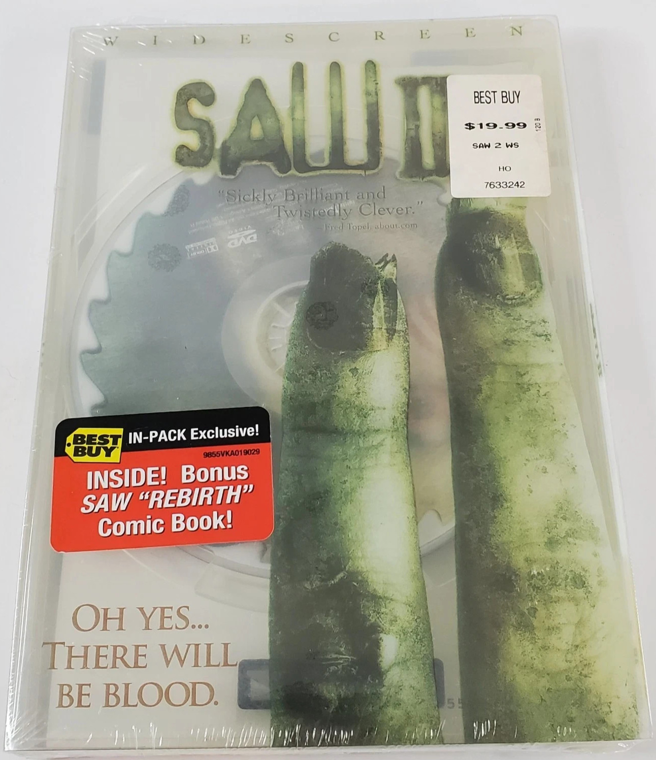 Saw II 2 - With Rebirth Comic- DVD - Best Buy Exclusive NEW/SEALED Saw II 2 - With Rebirth Comic- DVD - Best Buy Exclusive NEW/SEALED