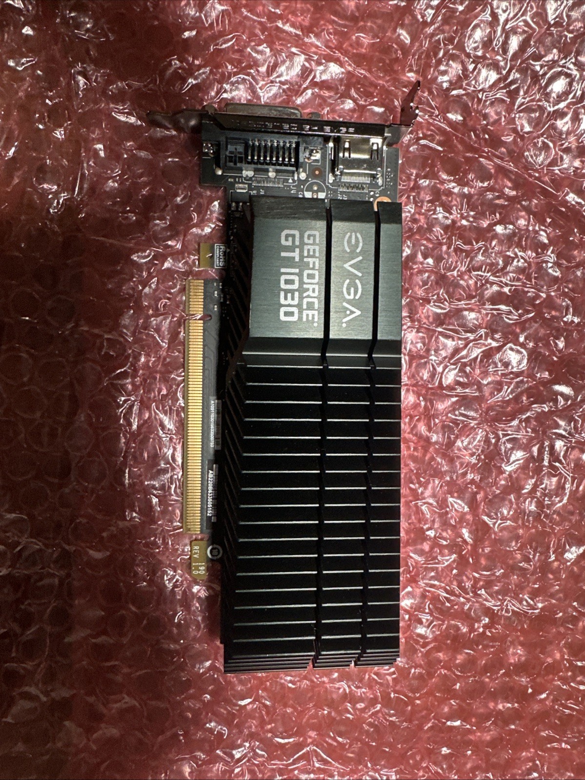 EVGA NVIDIA GeForce GT 1030 2GB GDDR5 Graphics Card (02GP46332KR) EVGA NVIDIA GeForce GT 1030 2GB GDDR5 Graphics Card (02GP46332KR)