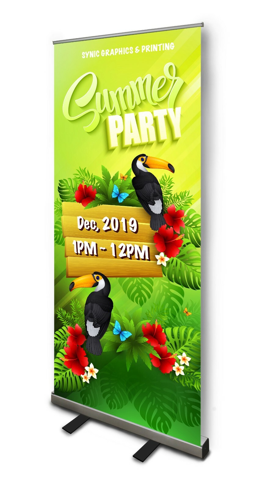 NEW Retractable Pull Up Banner Stand 33
