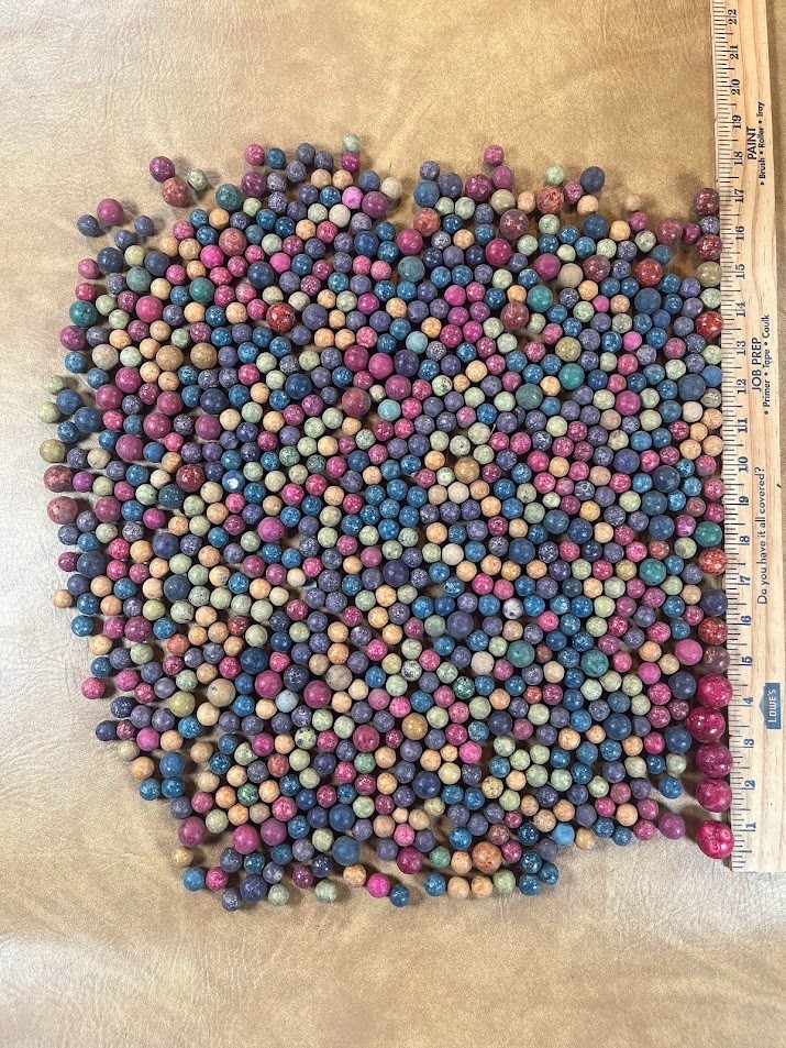 Antique Clay Bennington Marbles Marble Huge Lot Antique Clay Bennington Marbles Marble Huge Lot