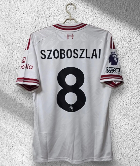 Liverpool 2026 2027 Away Jersey #8 SZOBOSZLAI Official Kit US Size S-3XL Liverpool 2026 2027 Away Jersey #8 SZOBOSZLAI Official Kit US Size S-3XL